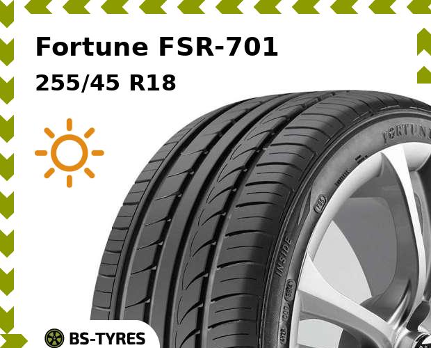 Летние шины Fortune, FSR-701 255/45 R18 103W